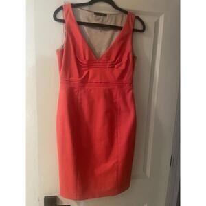 Elie Tahari  Coral Dress size 8